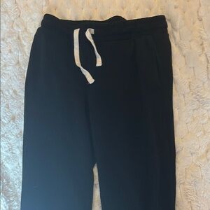 women’s black wide leg sweatpants